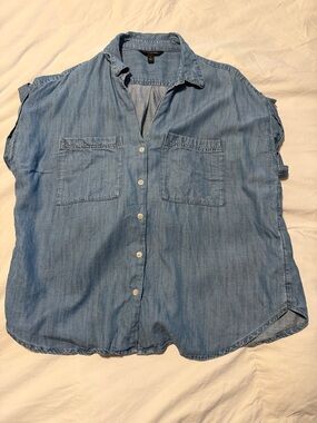 Banana Republic Light Blue Denim Shirt